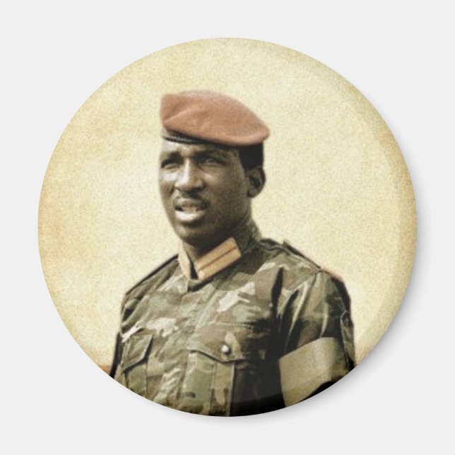 Aimant Thomas Sankara - Burkina Faso - Président africain (Devant)