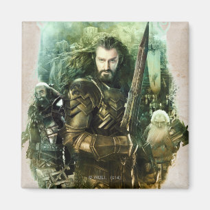 Aimant THORIN OAKENSHIELD™, Dwalin & Balin Graphic