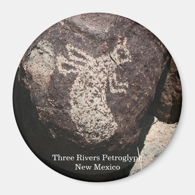 Aimant Three Rivers Petroglyph (Devant)
