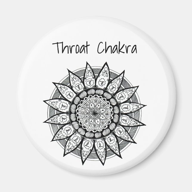 Aimant Throat Chakra (Devant)