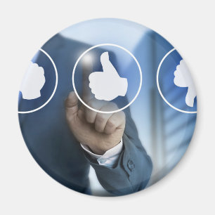 Aimant thumb icons for Customer review concept
