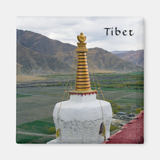 Aimant Tibet - Palais Yumbulakhang (Devant)