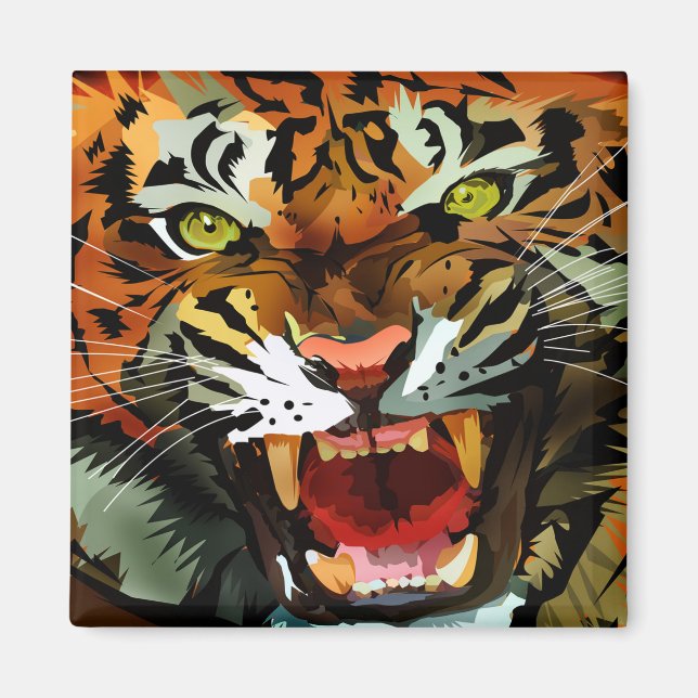 Aimant Tiger (Devant)