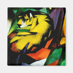 Aimant Tiger par Franz Marc