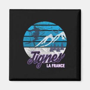 Aimant Tignes France Alpes Ski Resort Snowboard