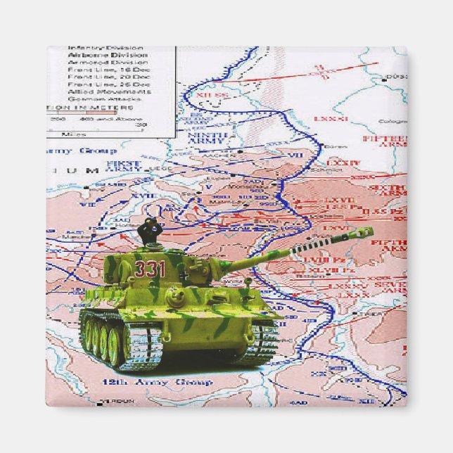 Aimant tigre (Devant)