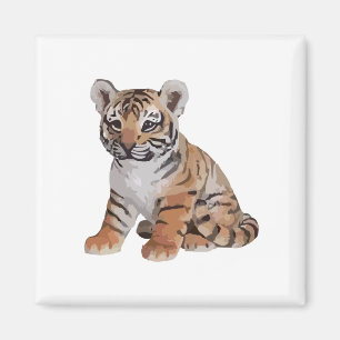 Aimant Tigre bébé