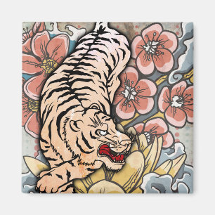 Aimant Tigre blanc