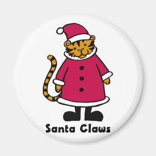 Aimant Tigre de griffes de Père Noël