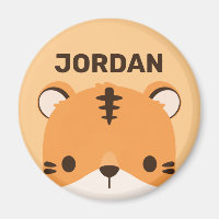 Tigre mignon avec nom personnalisé