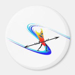 Aimant Tiki Surfer
