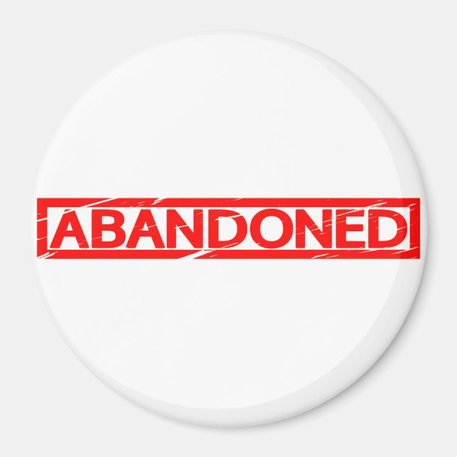 Aimant Timbre abandonné (Devant)