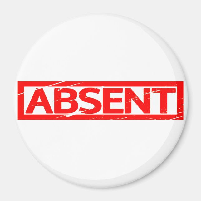 Aimant Timbre absent (Devant)