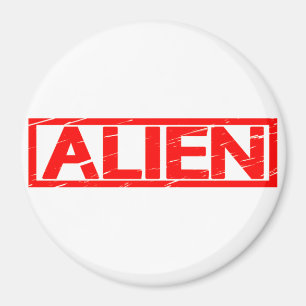 Aimant Timbre Alien