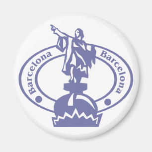 Aimant Timbre de Barcelone