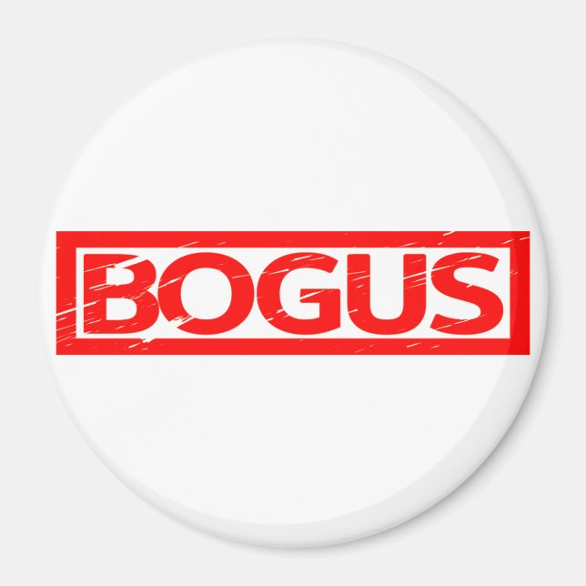 Aimant Timbre de Bogus (Devant)