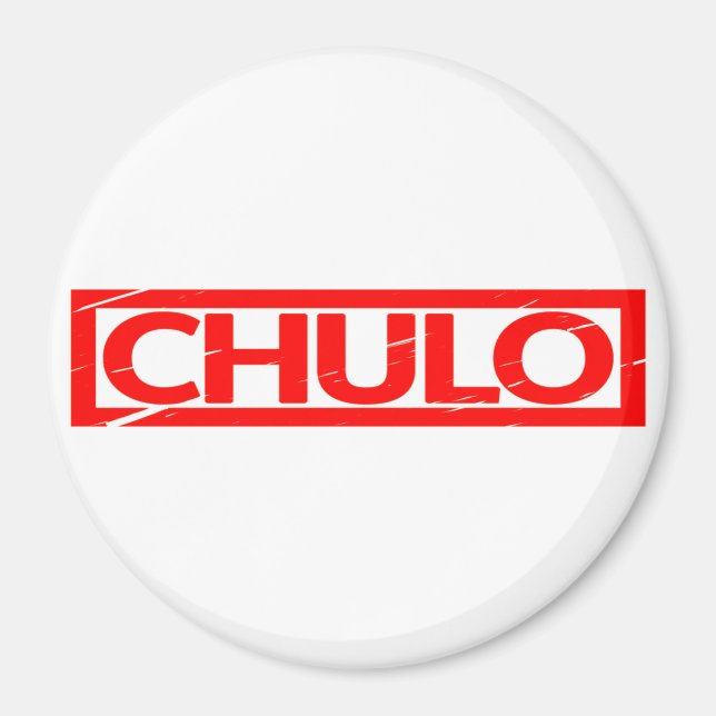 Aimant Timbre de chulo (Devant)