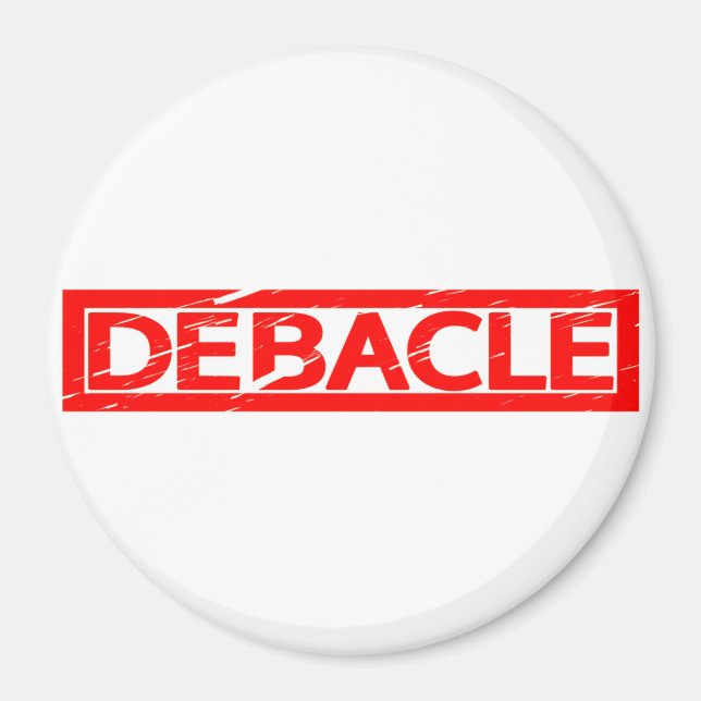 Aimant Timbre de débâcle (Devant)