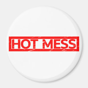 Aimant Timbre de mess chaud