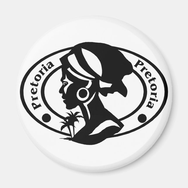 Aimant Timbre de Pretoria (Devant)