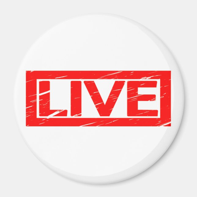 Aimant Timbre en direct (Devant)