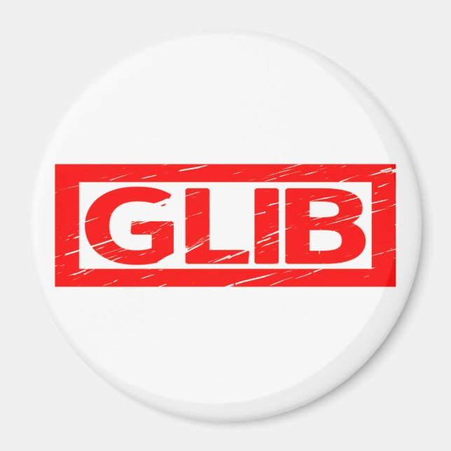 Aimant Timbre Glib (Devant)