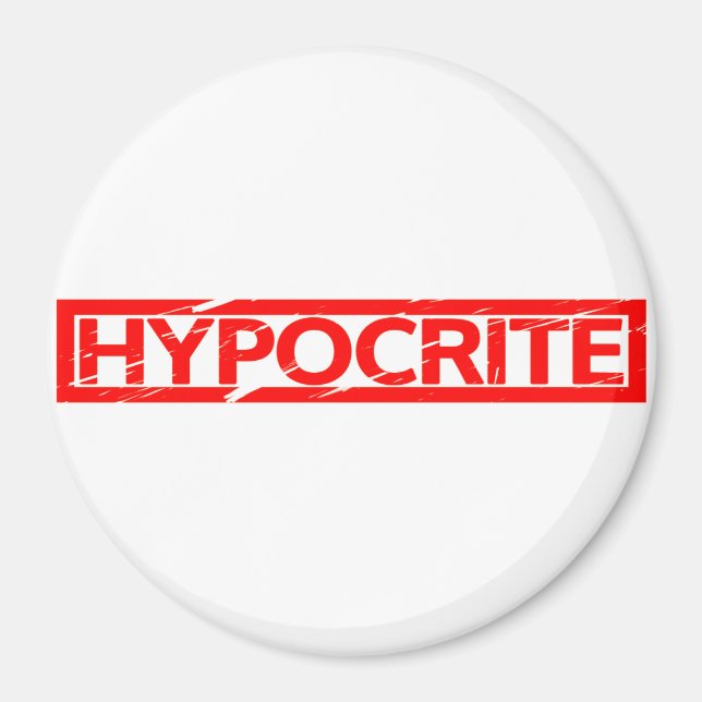Aimant Timbre Hypocrite (Devant)