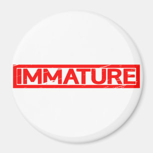 Aimant Timbre immature