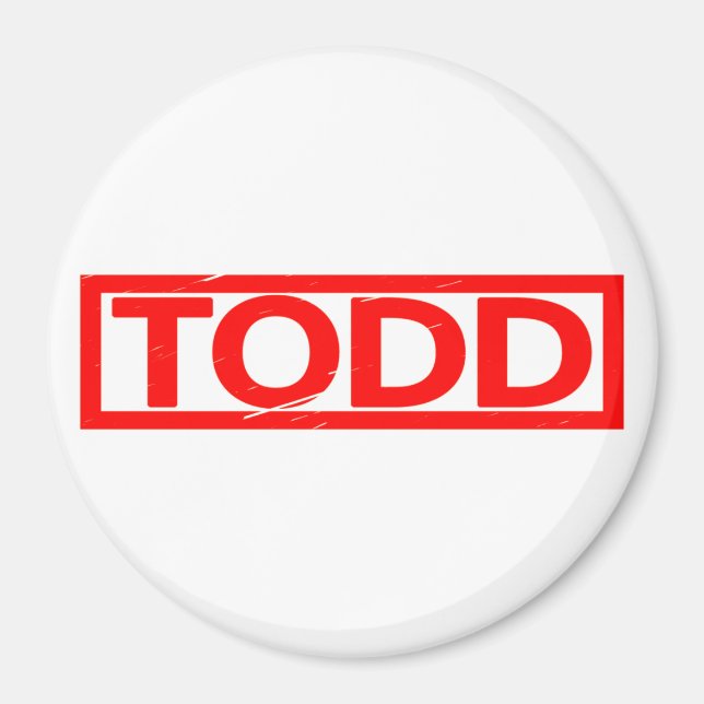 Aimant Timbre Todd (Devant)
