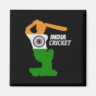 Aimant Tir de limite de l'équipe de cricket d'Inde avec l