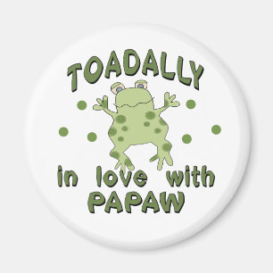 Aimant TOADALY Love Papaw Frog