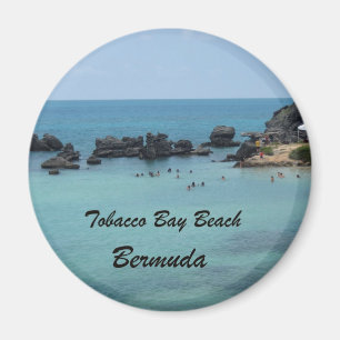 Aimant Tobacco Bay Beach, Bermudes