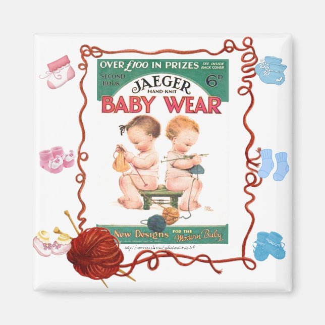 Aimant "Toddler Knit" (Devant)