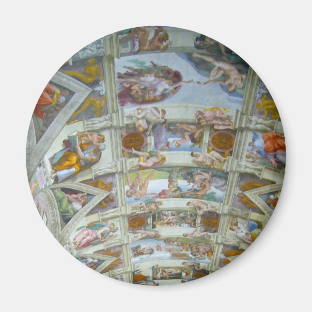 Aimant toiture de sistine (Devant)