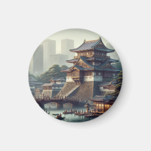 Aimant Tokyo Palais impérial paysage Japon Voyage