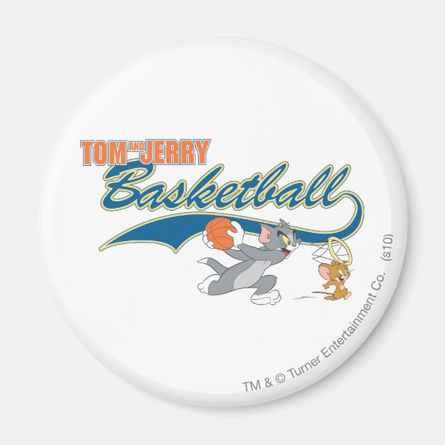Aimant Tom et Jerry Basketball 5 (Devant)