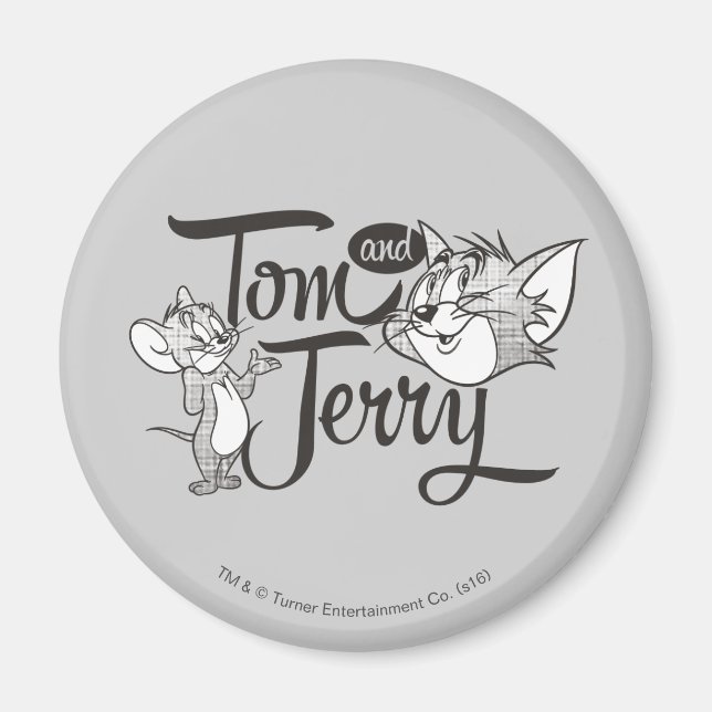 Aimant Tom Et Jerry | Tom Et Jerry Ont L'Air Doux (Devant)