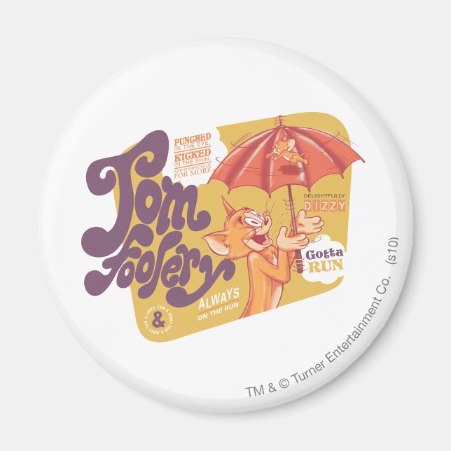 Aimant Tom et Jerry Tom Foolery (Devant)