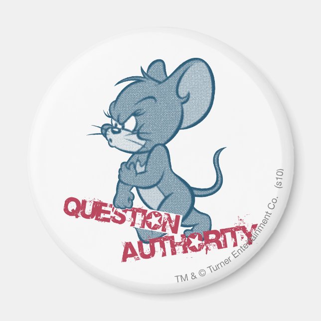 Aimant Tom et Jerry Tough Mouse 2 (Devant)