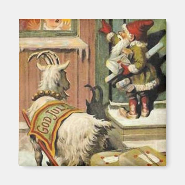 Aimant Tomte Nisse, alias Santa Clause (Devant)