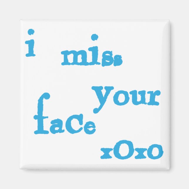 Aimant Ton visage me manque (Devant)