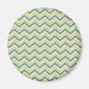 Aimant Topaz Parties scintillant Chevron Motif