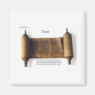 Aimant Torah "Si ce n'est pas pour moi-même" Cadeaux de s