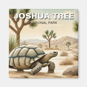 Aimant Tortue du désert dans le parc national de Joshua T