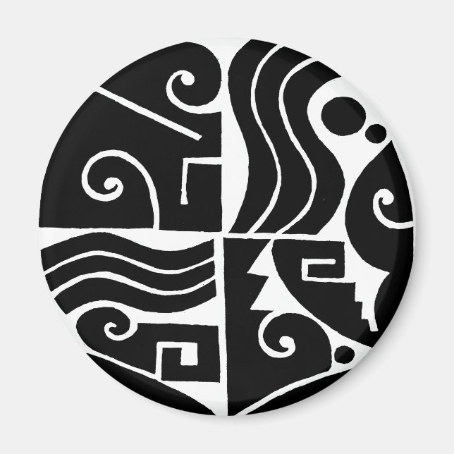 Aimant Tortuga du sud-ouest (Devant)