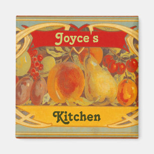 Aimant toscan personnalisé de cuisine