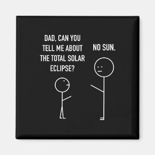 Aimant Total Éclipse Solaire Figure Astrologie Humour J