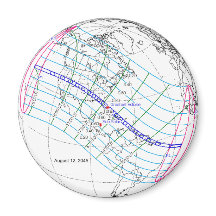 Total Solaire Eclipse 2045 Global Path