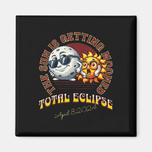 Aimant Total Solaire Eclipse Chase 2024 Le Soleil Obtient