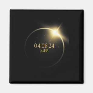 Aimant Totalité Éclipse solaire 2024 4.08.24 Accessoires